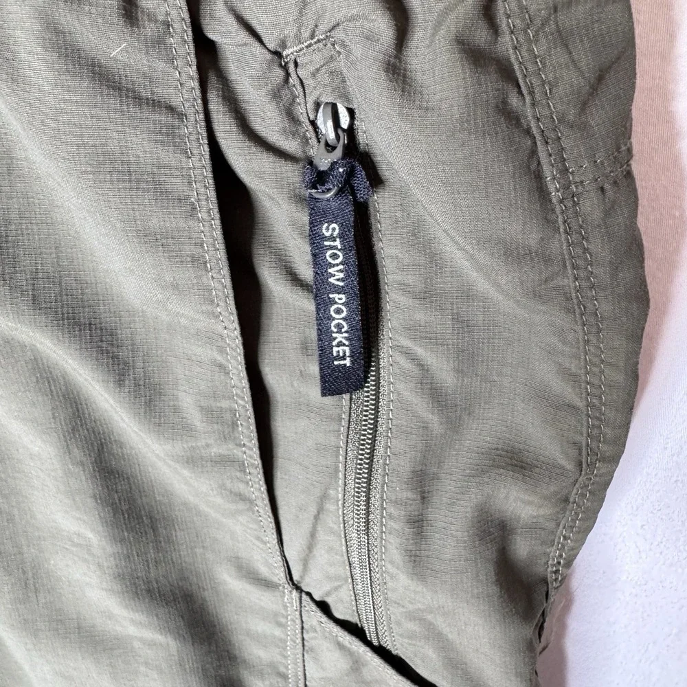 The North Face Convertible Pants Mens 40 x30 Green Hiking Zip Ankle‎ EXCELLENT